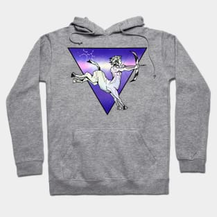 Geometric Centaur Sagittarius Hoodie